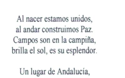 Aquí puedes leer el himno de Fernán Núñez. Información 2014