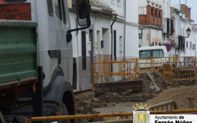 Inicio de obras de reurbanización en calle San Isidro