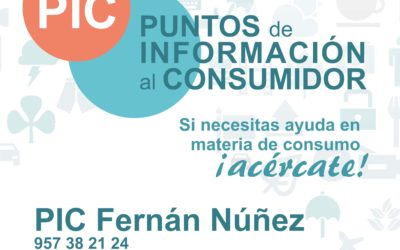 Información del Ayuntamiento de Fernán Núñez.PUNTOS DE INFORMACIÓN AL CONSUMIDOR.