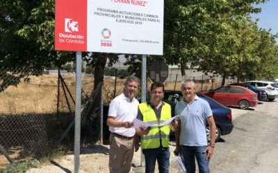 La Diputación pone en marcha la actuación en el camino ‘De Puente Viejo a Fernán Núñez’, presupuestada en 335.000 euros