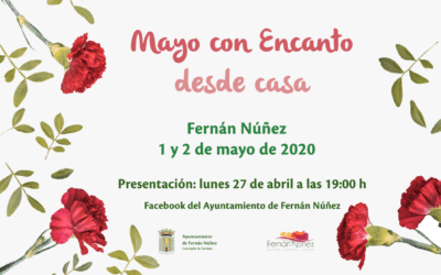 Presentación de Mayo con Encanto desde casa en Fernán Núñez