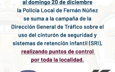 Información del Ayuntamiento de Fernán Núñez y Policía Local